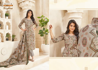 Kiyana Vol 6 Mayur Creation Readymade Cotton Pant Suits Exporter Gujarat