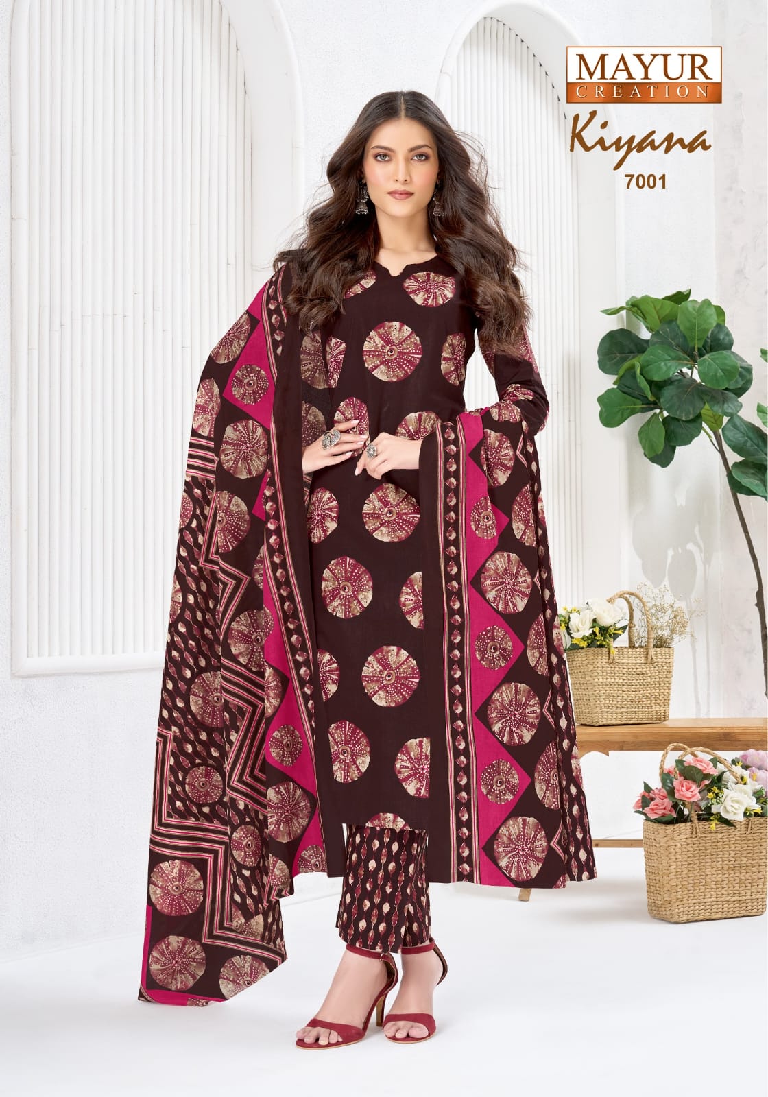 Kiyana Vol 7 Mayur Creation Readymade Cotton Pant Suits Supplier