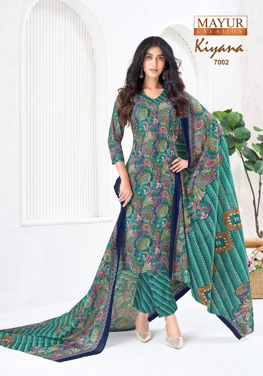Kiyana Vol 7 Mayur Creation Readymade Cotton Pant Suits Supplier