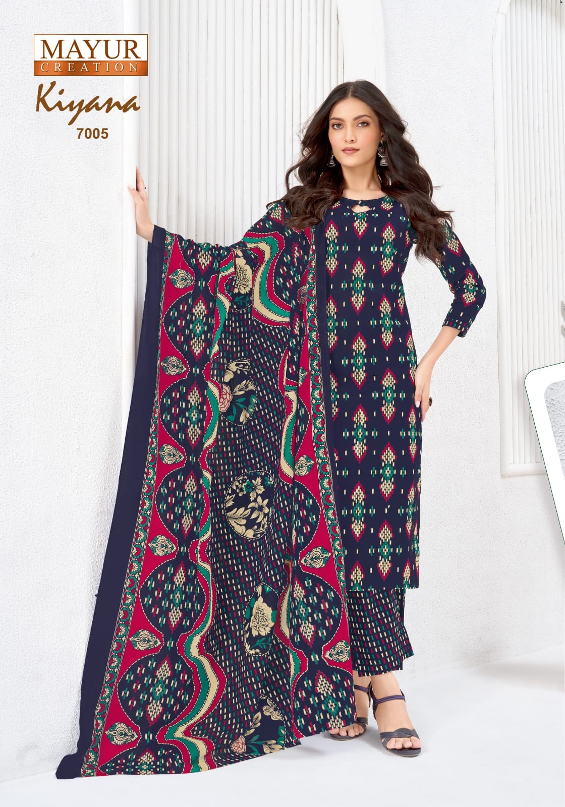 Kiyana Vol 7 Mayur Creation Readymade Cotton Pant Suits Supplier