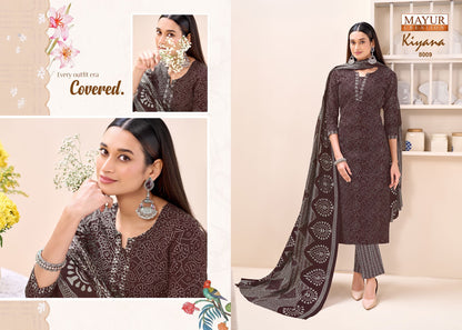 Kiyana Vol 8 Mayur Creation Cotton Dress Material Exporter India