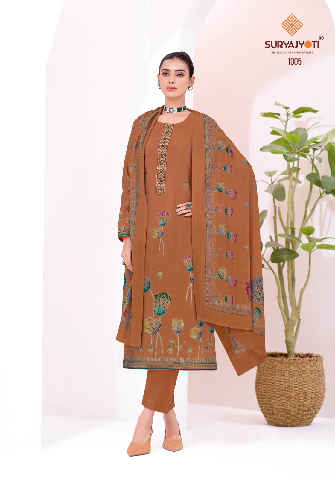 Kiyani Vol 1 Suryajyoti Italian Silk Pant Style Suits Wholesale Price