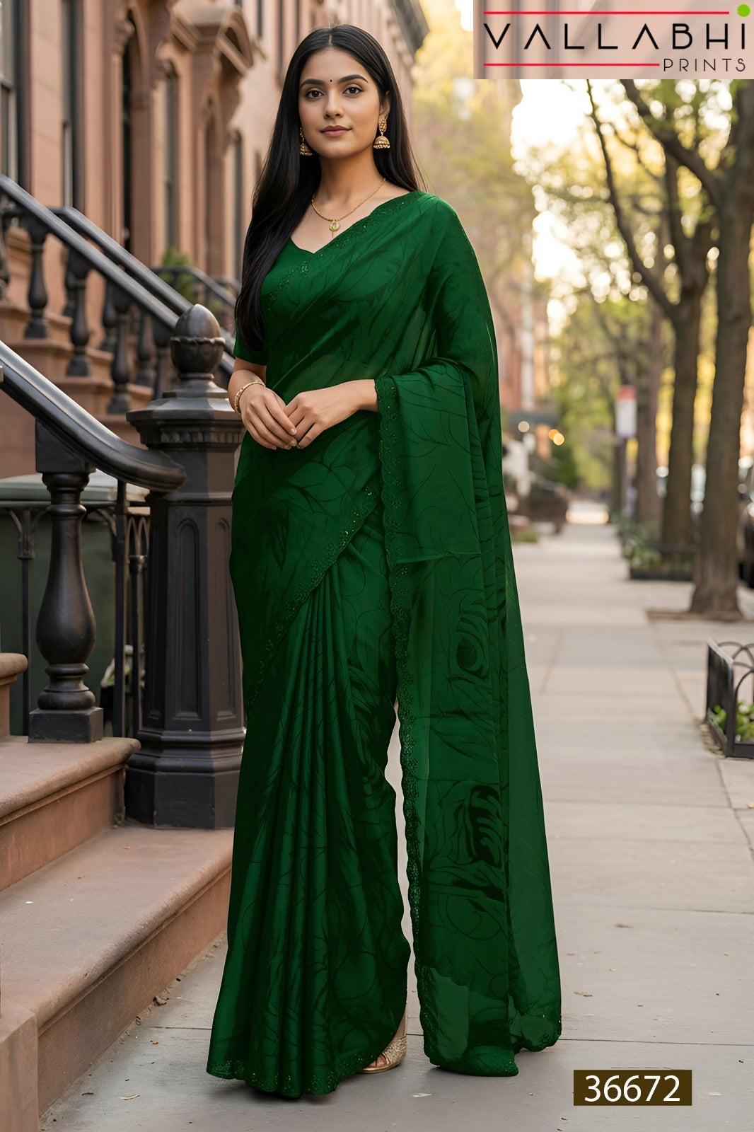 Kiyanshi Vol 3 Vallabhi Prints Satin Sarees Exporter Ahmedabad
