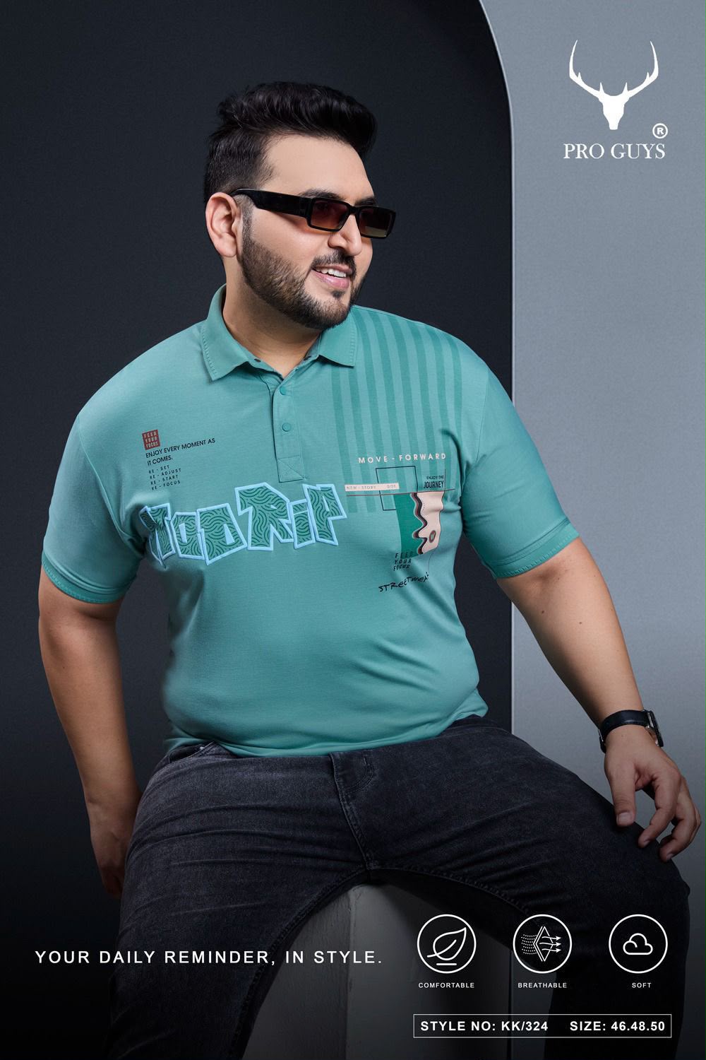 Kk 324 Pro Guys Tencil Lycra Mens Tshirts Wholesale