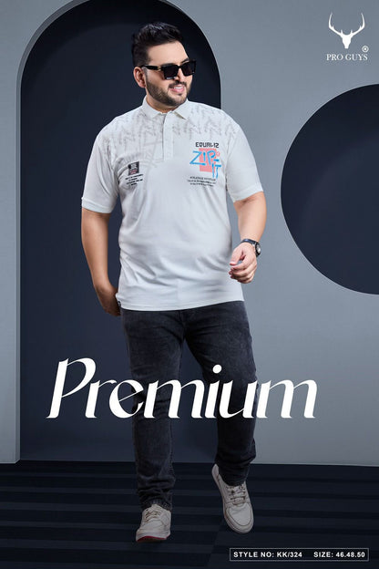 Kk 324 Pro Guys Tencil Lycra Mens Tshirts Wholesale