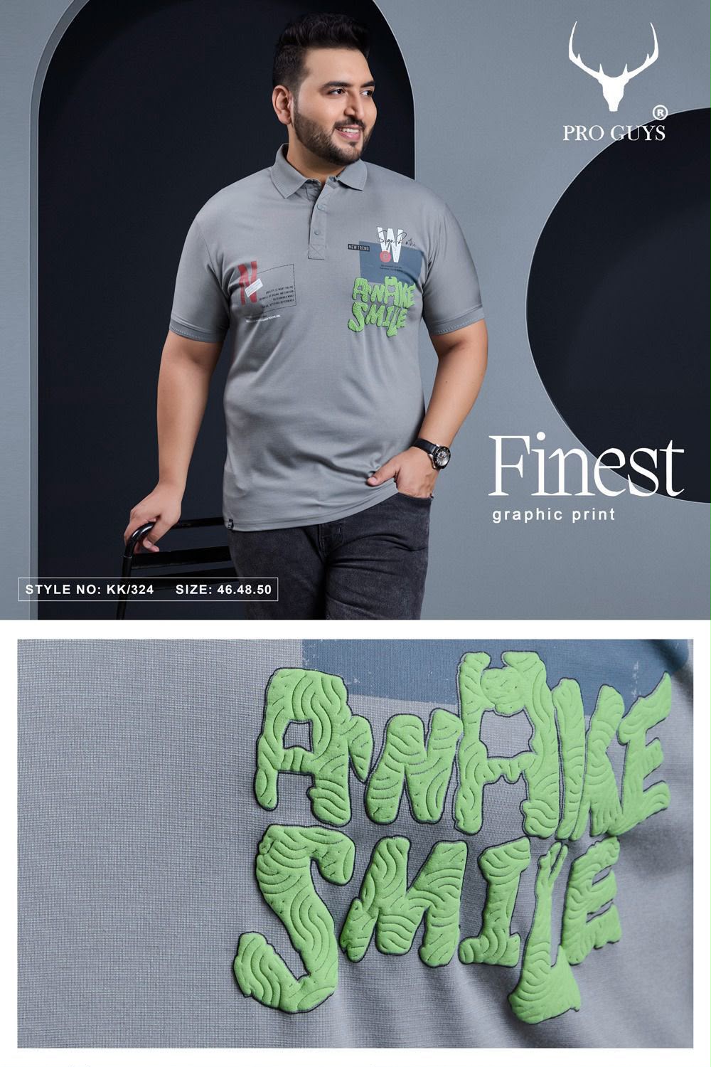 Kk 324 Pro Guys Tencil Lycra Mens Tshirts Wholesale