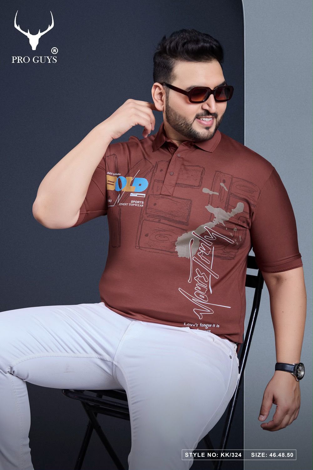 Kk 324 Pro Guys Tencil Lycra Mens Tshirts Wholesale