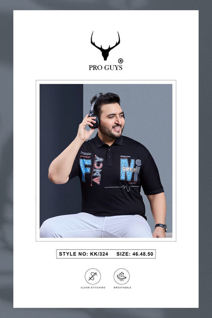 Kk 324 Pro Guys Tencil Lycra Mens Tshirts Wholesale