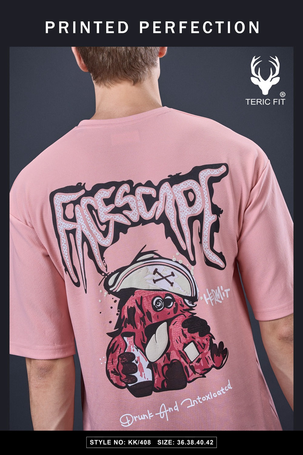 Kk 408 Teric Fit Crape Mens Tshirts Manufacturer India