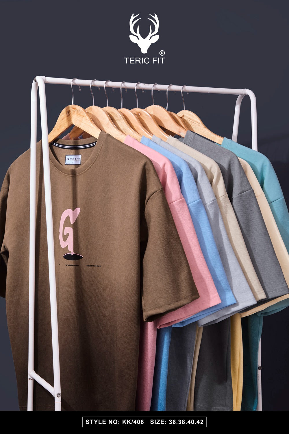 Kk 408 Teric Fit Crape Mens Tshirts Manufacturer India