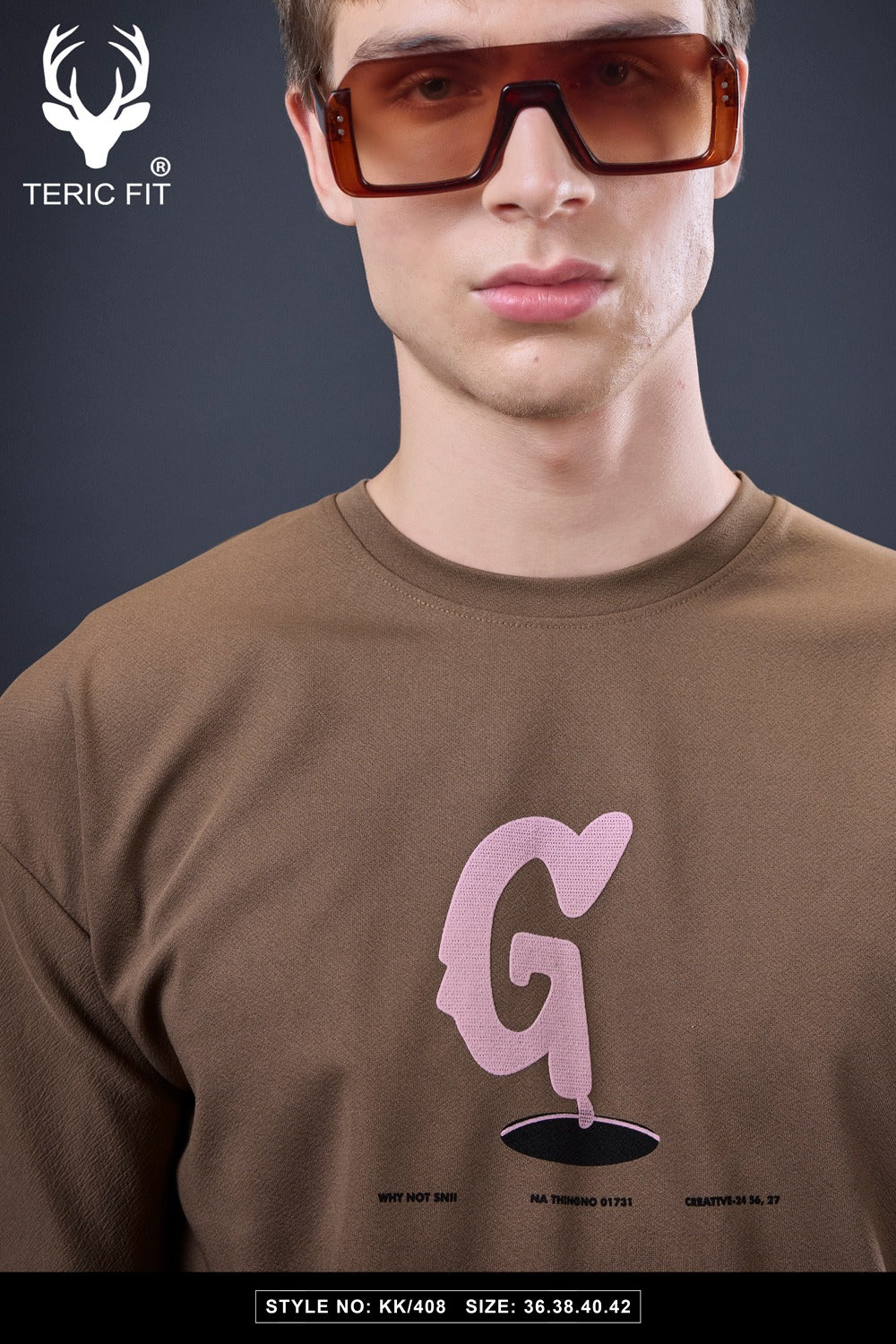 Kk 408 Teric Fit Crape Mens Tshirts Manufacturer India