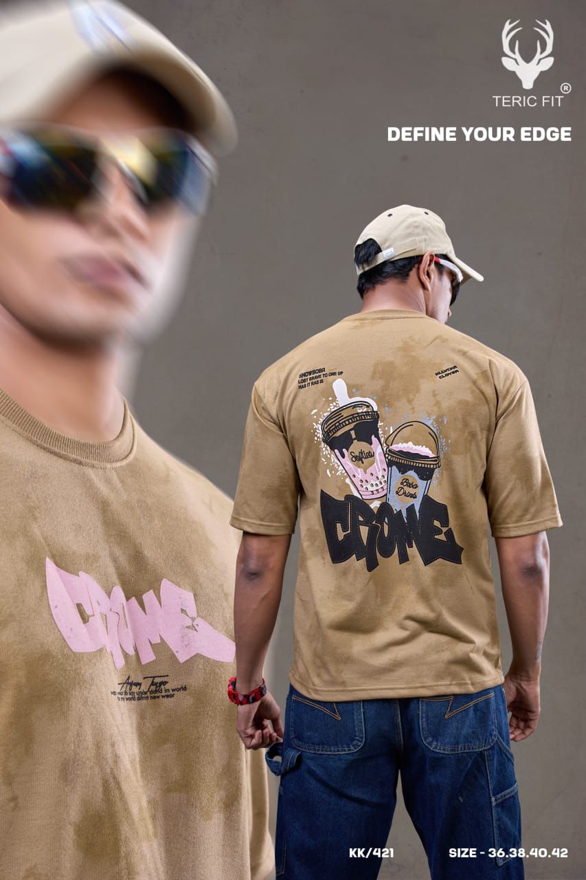 Kk 421 Teric Fit Looper Mens Tshirts Exporter India