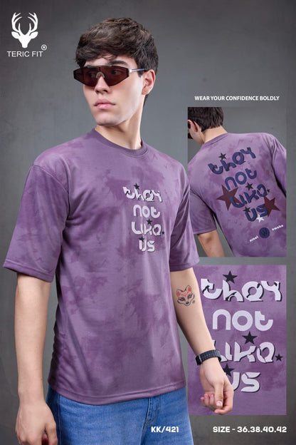 Kk 421 Teric Fit Looper Mens Tshirts Exporter India