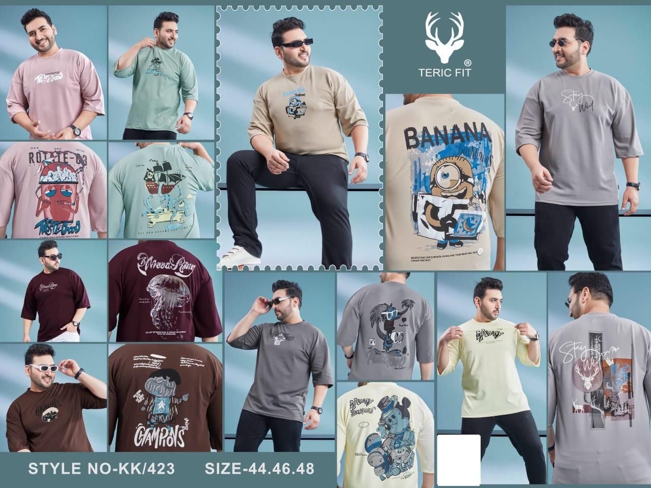 Kk 423 Teric Fit Crape Mens Tshirts Supplier India