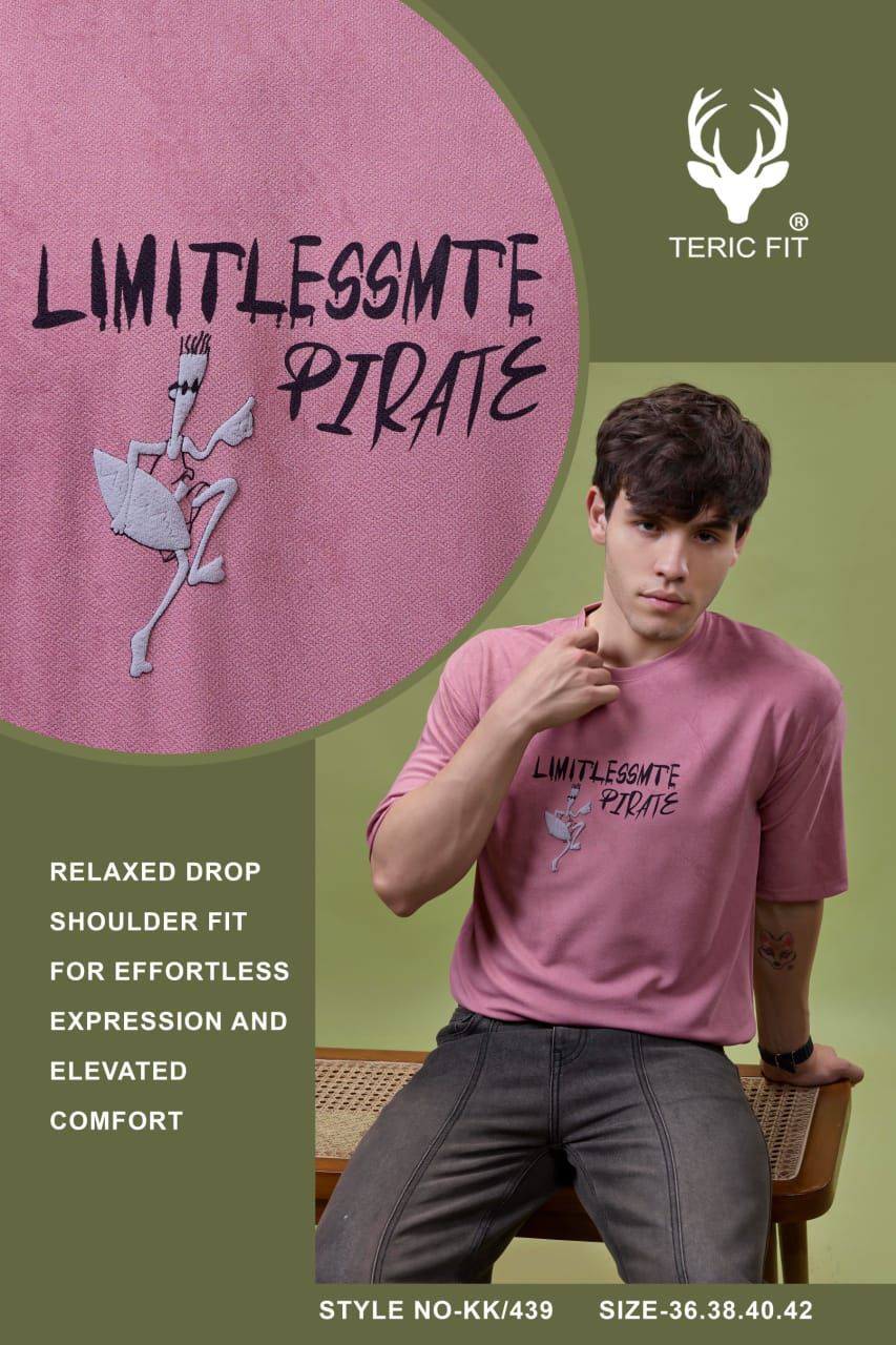 Kk 439 Teric Fit Knit Mens Tshirts Supplier Ahmedabad