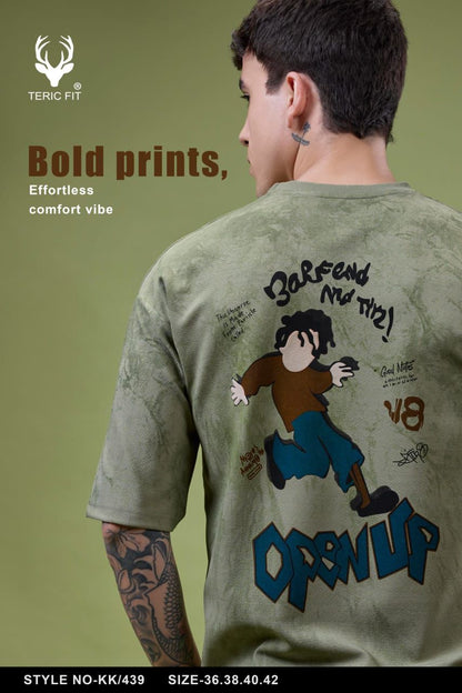 Kk 439 Teric Fit Knit Mens Tshirts Supplier Ahmedabad