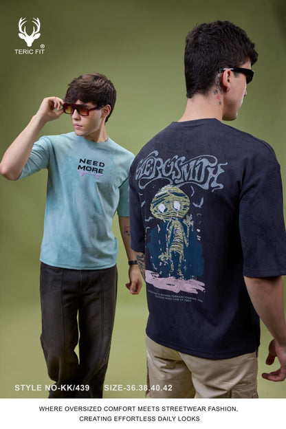 Kk 439 Teric Fit Knit Mens Tshirts Supplier Ahmedabad