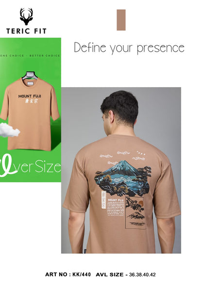 Kk 440 Teric Fit Crape Knit Mens Tshirts Supplier India