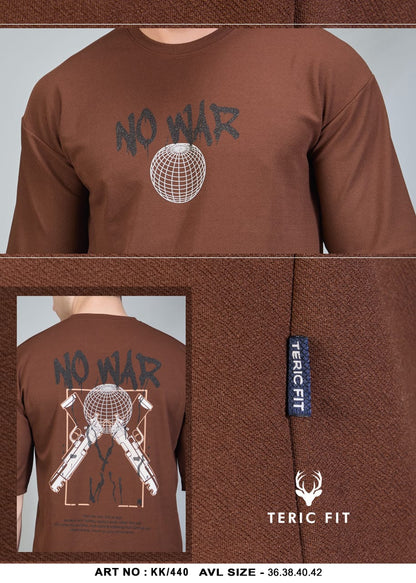 Kk 440 Teric Fit Crape Knit Mens Tshirts Supplier India