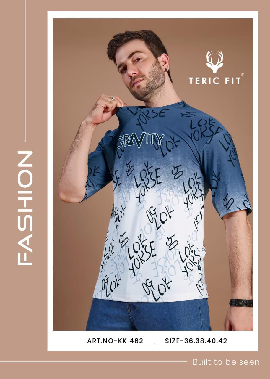 Kk 462 Teric Fit Knit Mens Tshirts Manufacturer India