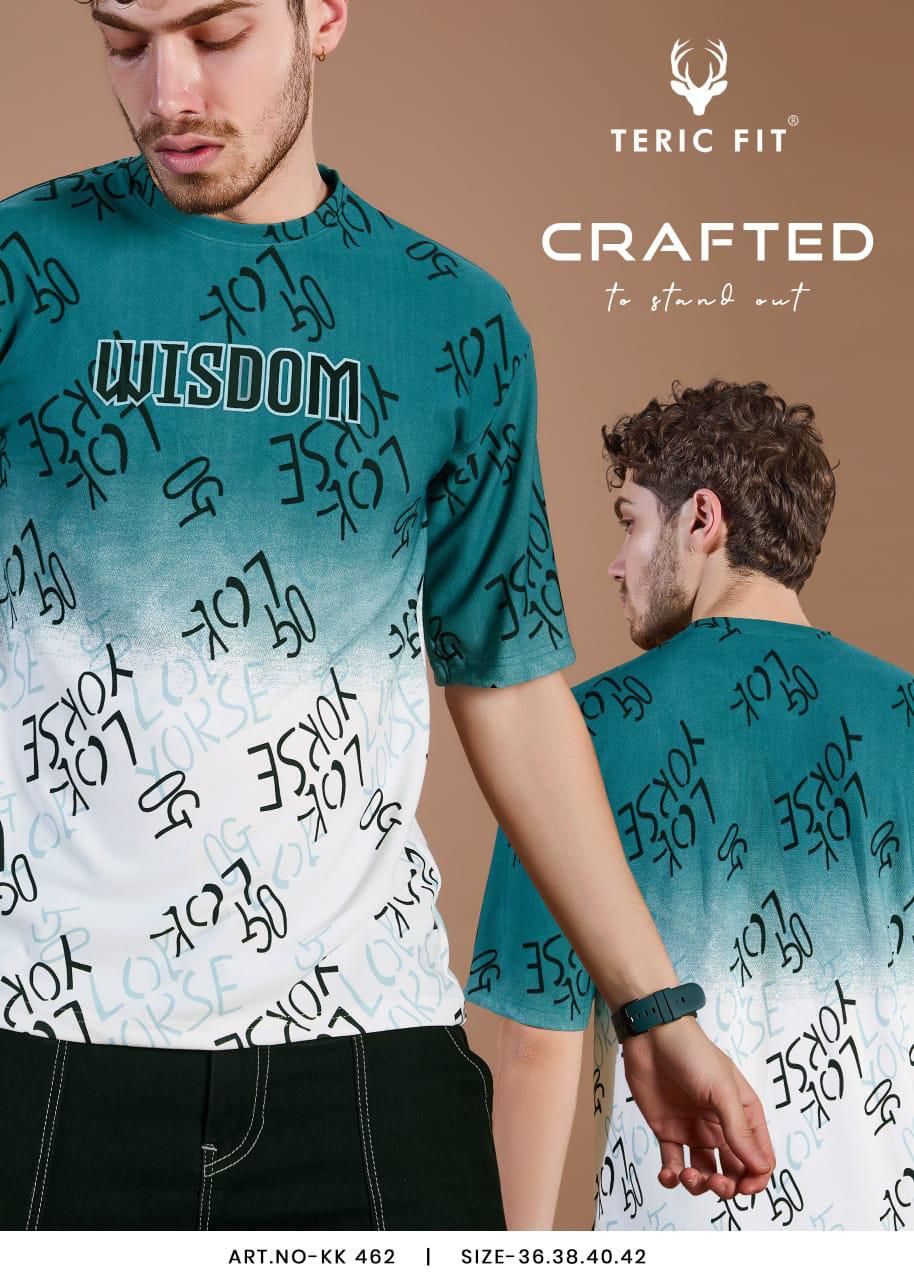 Kk 462 Teric Fit Knit Mens Tshirts Manufacturer India