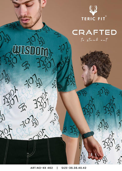 Kk 462 Teric Fit Knit Mens Tshirts Manufacturer India