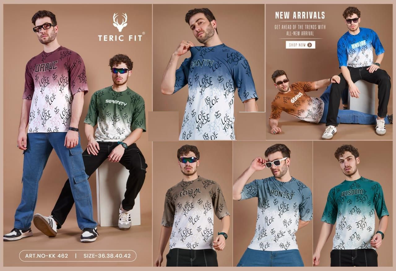 Kk 462 Teric Fit Knit Mens Tshirts Manufacturer India
