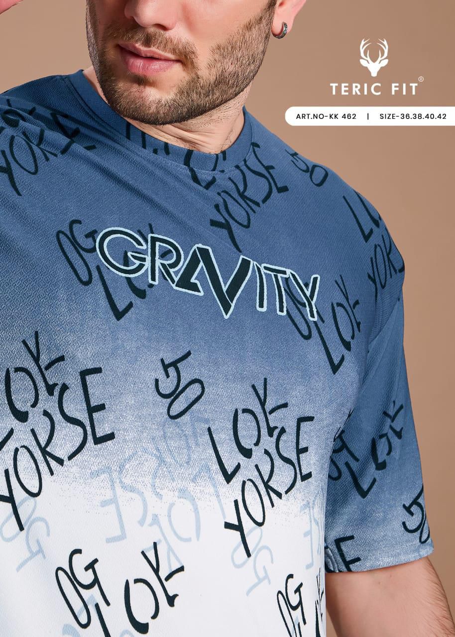 Kk 462 Teric Fit Knit Mens Tshirts Manufacturer India