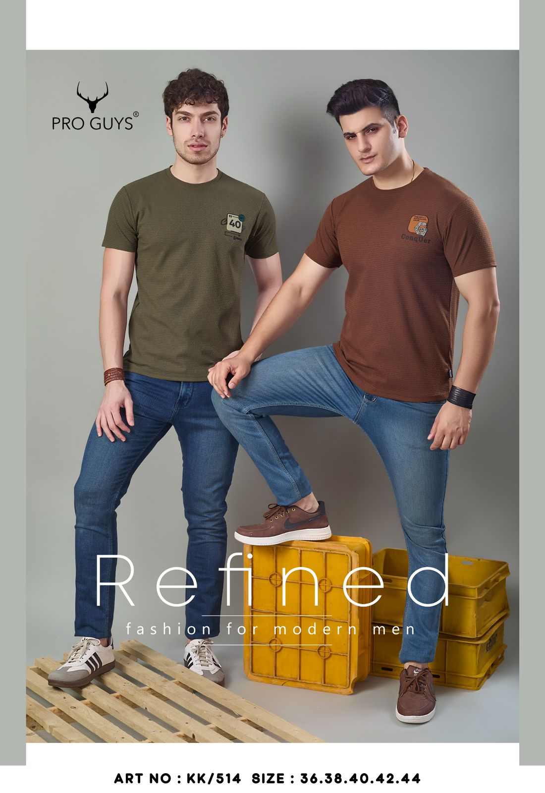 Kk 514 Pro Guys Imported Mens Tshirts Manufacturer Ahmedabad