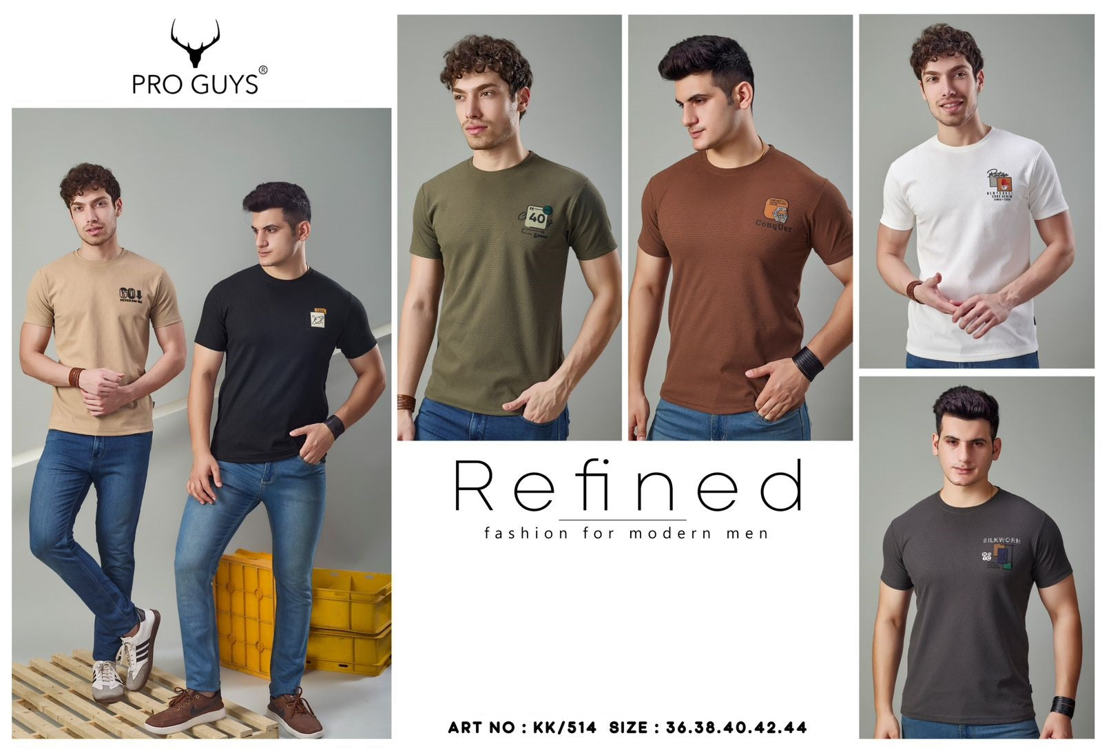 Kk 514 Pro Guys Imported Mens Tshirts Manufacturer Ahmedabad