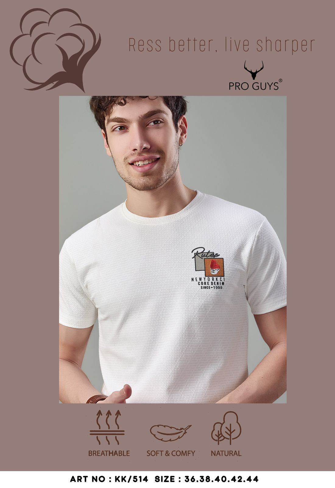 Kk 514 Pro Guys Imported Mens Tshirts Manufacturer Ahmedabad