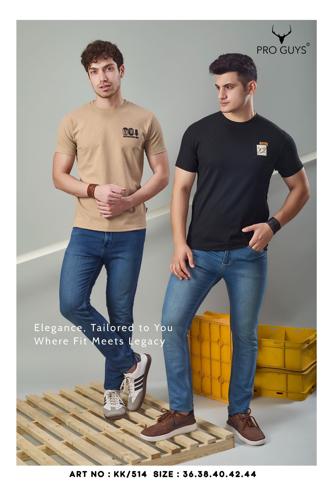 Kk 514 Pro Guys Imported Mens Tshirts Manufacturer Ahmedabad
