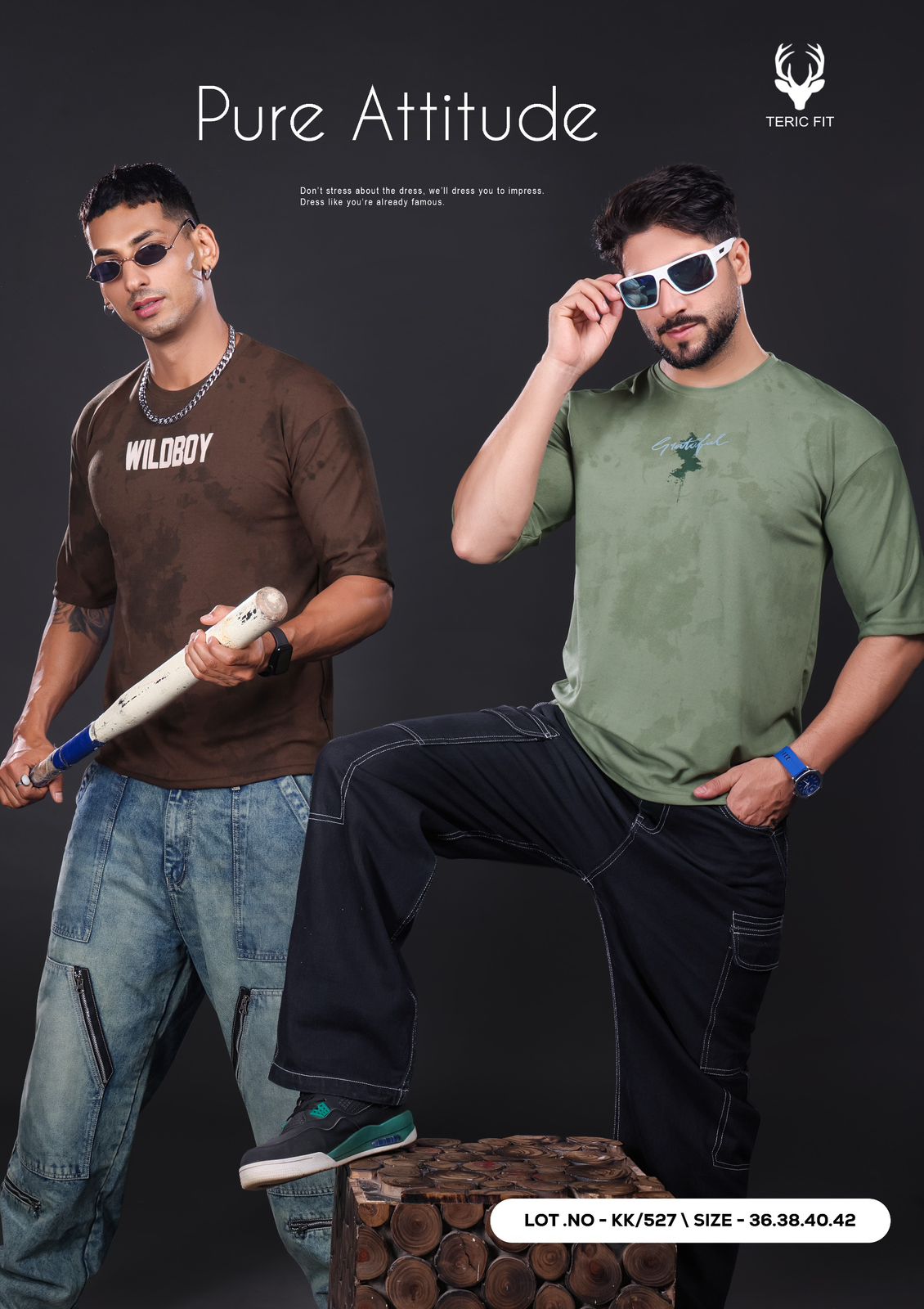 Kk 527 Teric Fit Crape Knit Mens Tshirts Supplier Ahmedabad