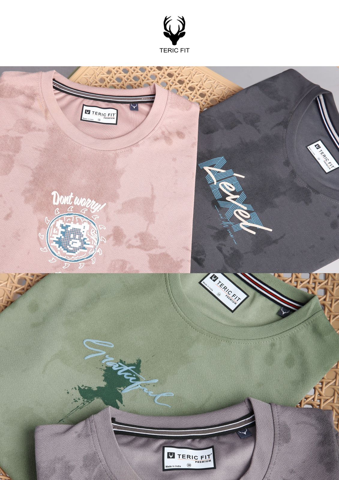 Kk 527 Teric Fit Crape Knit Mens Tshirts Supplier Ahmedabad