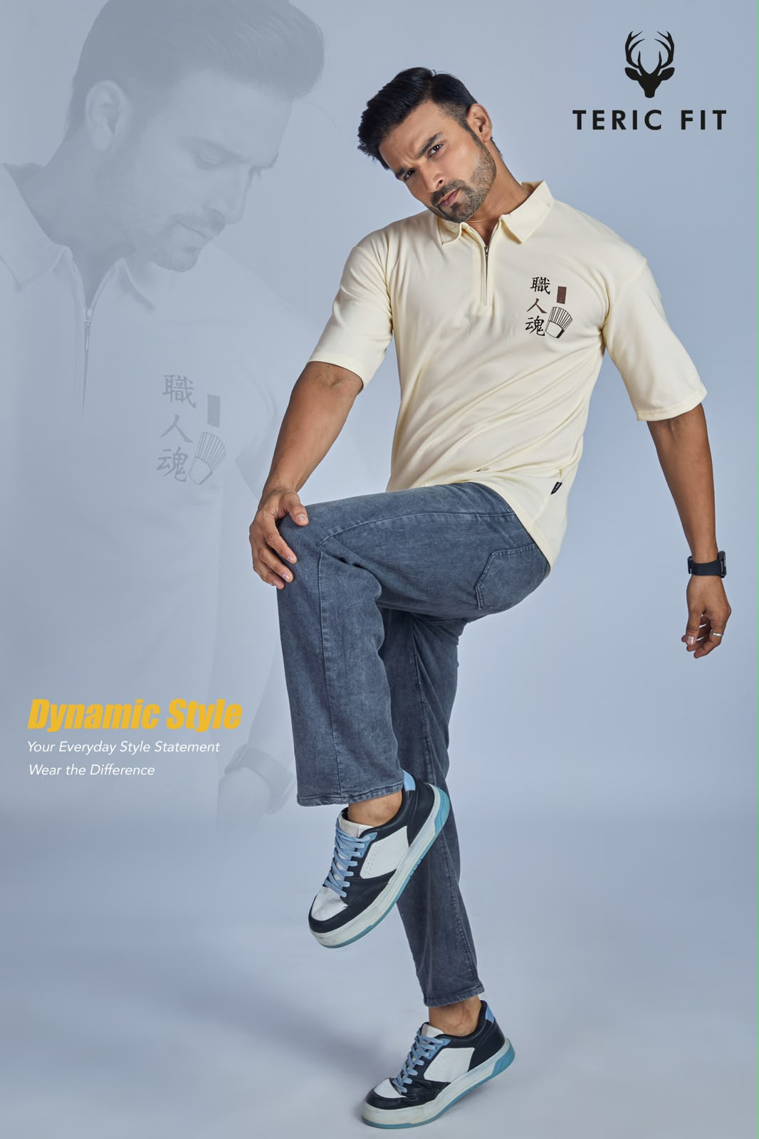 Kk 635 Teric Fit Crape Knit Mens Tshirts Supplier Ahmedabad