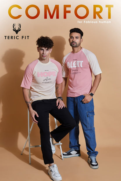 Kk 660 Teric Fit Crape Knit Mens Tshirts Wholesaler