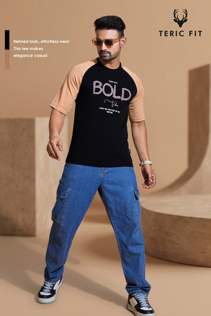 Kk 660 Teric Fit Crape Knit Mens Tshirts Wholesaler