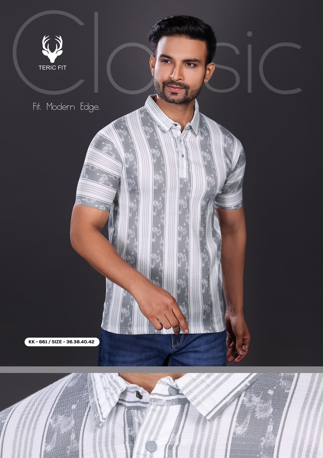 Kk 661 Aop Teric Fit Aop Mens Tshirts Wholesaler Ahmedabad