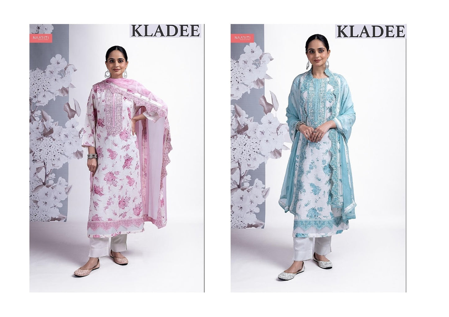 Kladee Naariti Linen Pant Style Suits Wholesaler India