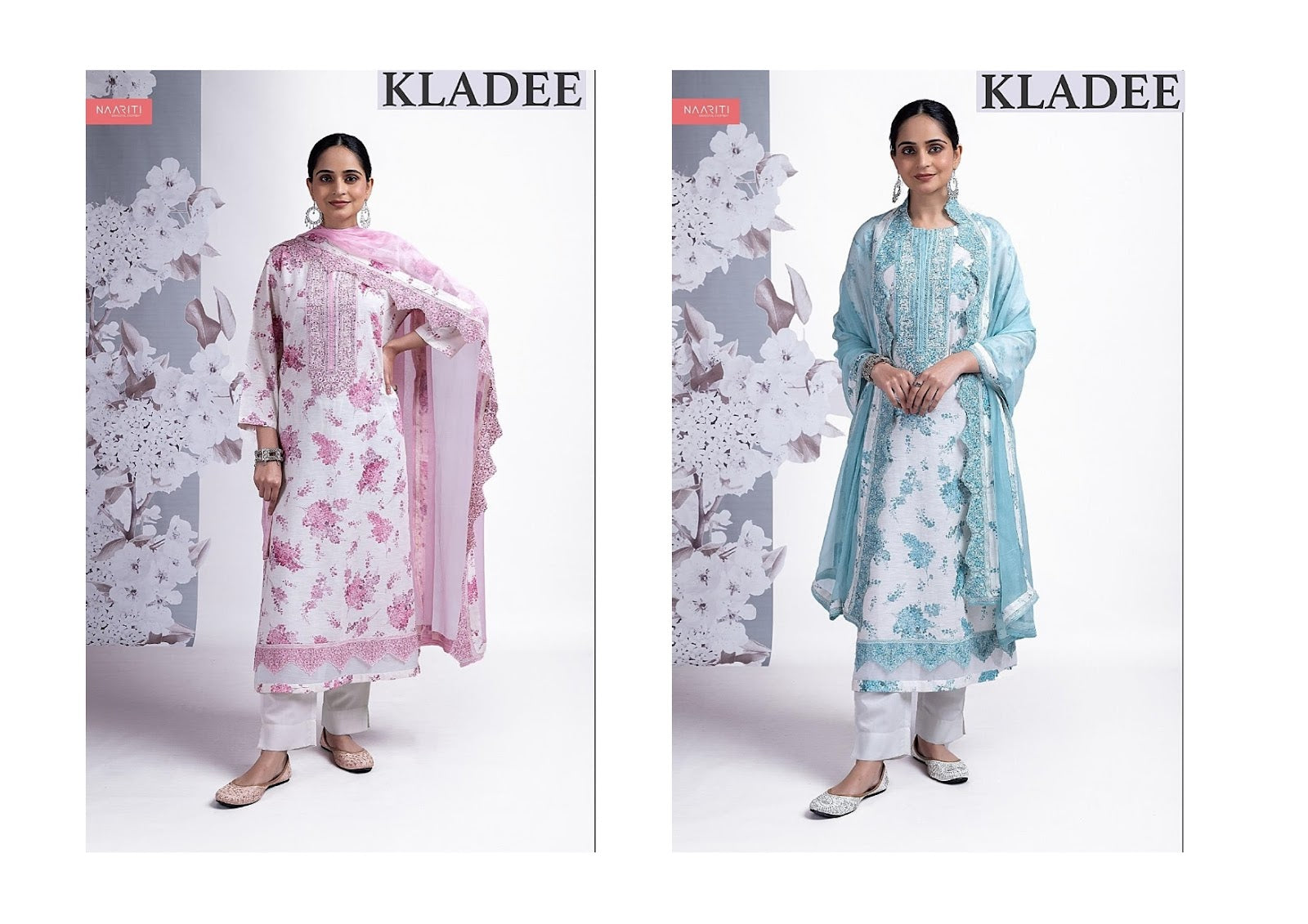 Kladee Naariti Linen Pant Style Suits Wholesaler India