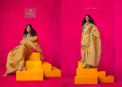 Klaila 400001-400006 Rajtex Tissue Sarees Exporter India