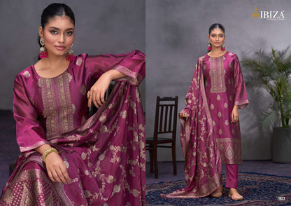 Klara Ibiza Banglori Silk Pant Style Suits Manufacturer Gujarat