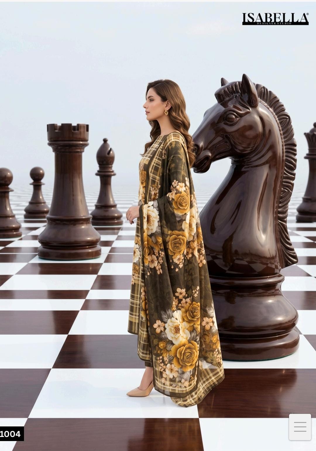 Knight Isabella Pashmina Suits Exporter Gujarat