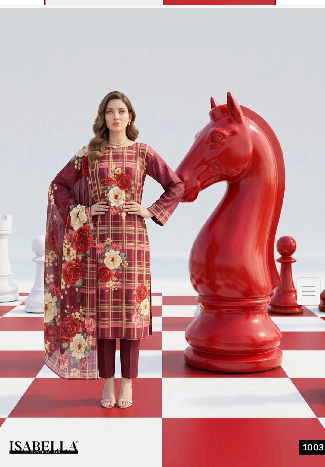 Knight Isabella Pashmina Suits Exporter Gujarat