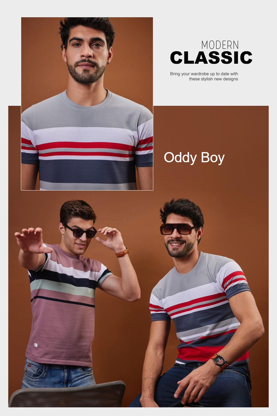 Knit Design 563 Oddy Boy Mens Tshirts Manufacturer