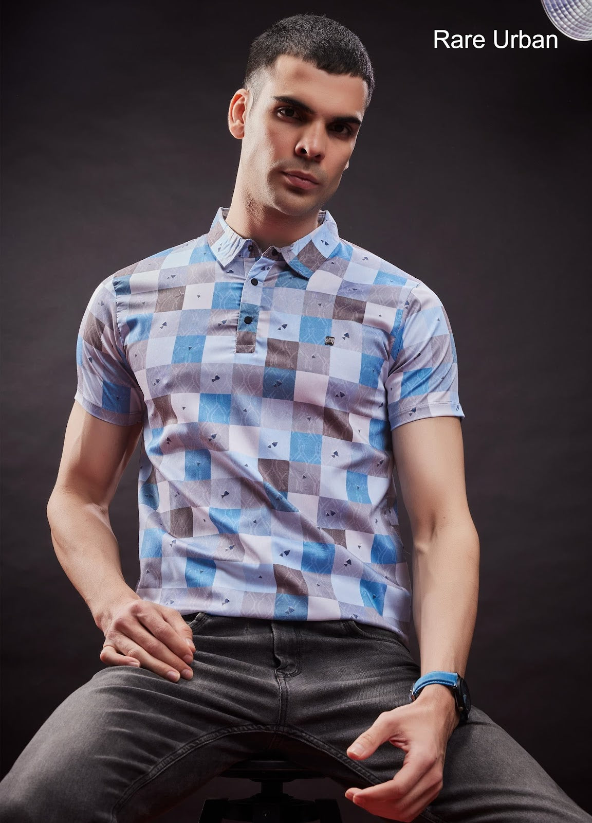 Knit Vol 5834 Rare Urban Jacquard Mens Tshirts Exporter India