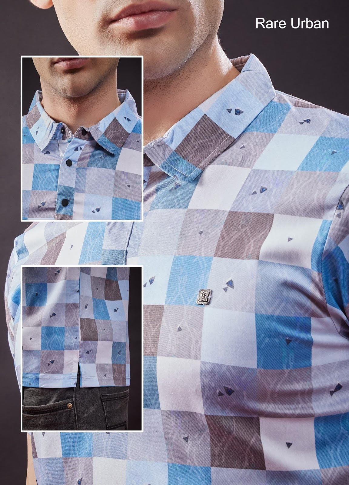 Knit Vol 5834 Rare Urban Jacquard Mens Tshirts Exporter India