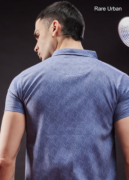 Knit Vol 5834 Rare Urban Jacquard Mens Tshirts Exporter India