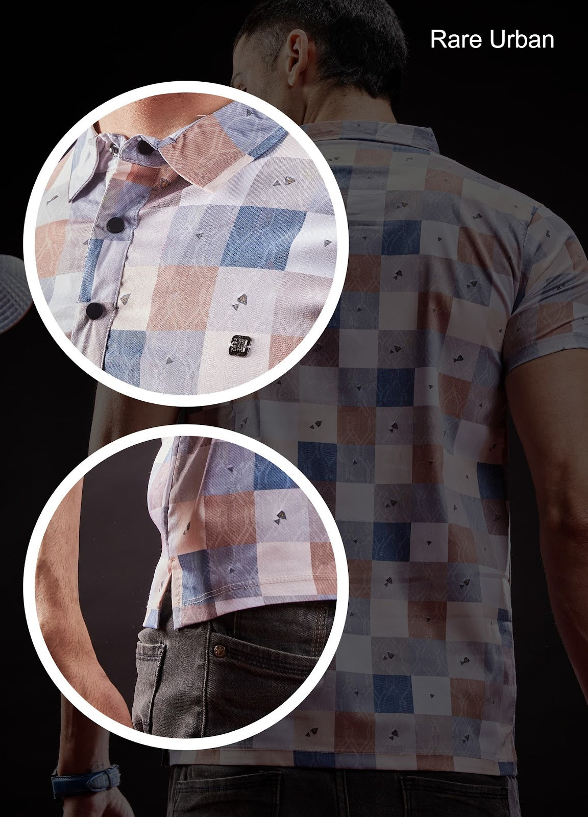 Knit Vol 5834 Rare Urban Jacquard Mens Tshirts Exporter India