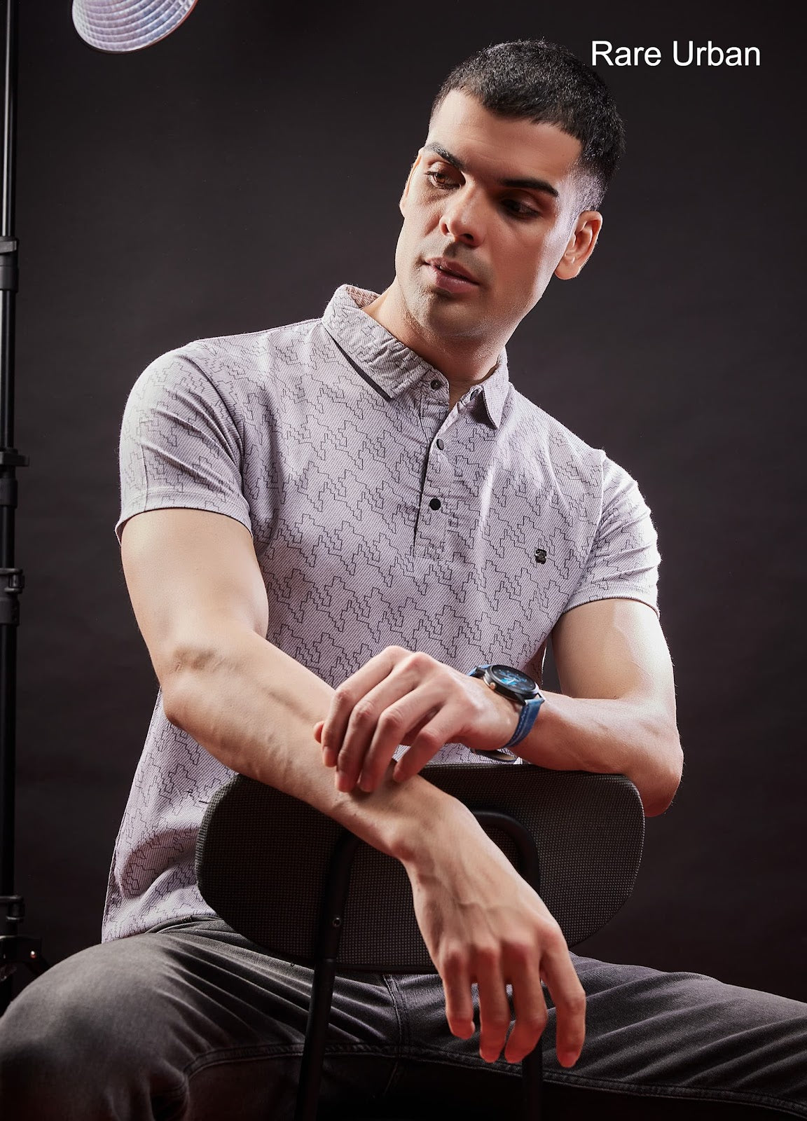 Knit Vol 5834 Rare Urban Jacquard Mens Tshirts Exporter India